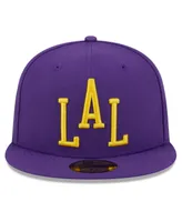 Men's New Era Purple Los Angeles Lakers 2023/24 City Edition Alternate 59FIFTY Fitted Hat