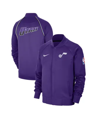 Men's Nike Purple Utah Jazz 2023/24 City Edition Authentic Showtime Performance Raglan Full-Zip Jacket