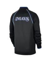 Men's Nike Black Dallas Mavericks 2023/24 City Edition Authentic Showtime Performance Raglan Full-Zip Jacket