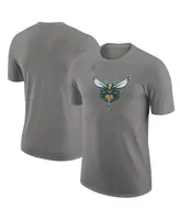 Men's Nike Charcoal Charlotte Hornets 2023/24 City Edition Essential Warmup T-shirt