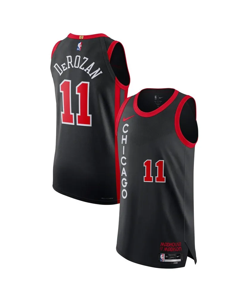 Men's Nike DeMar DeRozan Black Chicago Bulls 2023/24 Authentic Jersey - City Edition