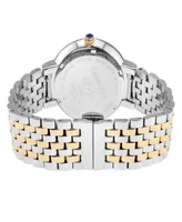 GV2 by Gevril Women's Genoa Two-Tone Stainless Steel Watch 36mm - Two