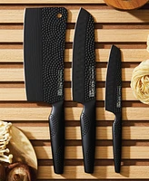 Cuisine::pro iD3 Black Samurai Ultimate Steel 3 Piece Knife Set