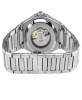 Gevril Men's High Line Silver-Tone Stainless Steel Watch 43mm