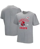 Men's Gray Kansas City Chiefs Tackle Adaptive T-shirt