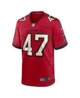 Men's Nike John Lynch Red Tampa Bay Buccaneers Retired Player Game Jersey