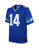 Preschool Boys and Girls Nike Dk Metcalf Royal Seattle Seahawks Game Jersey