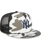 Men's New Era Camo New York Yankees Urban Camo Trucker 9FIFTY Snapback Hat