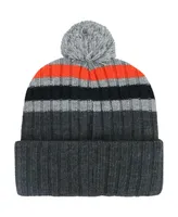 Men's '47 Brand Gray San Francisco Giants Stack Cuffed Knit Hat with Pom