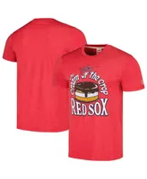 Men's Homage Red Boston Red Sox Cream of the Crop Hyper Local Tri-Blend T-shirt