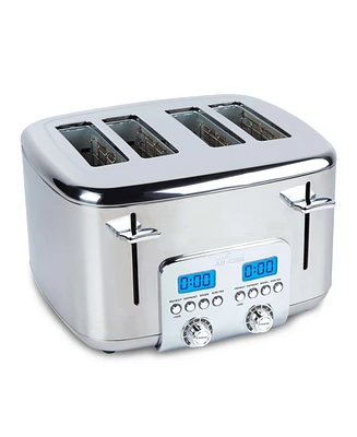 All-Clad Digital Stainless Steel 8.9" Toaster, 4 Slice