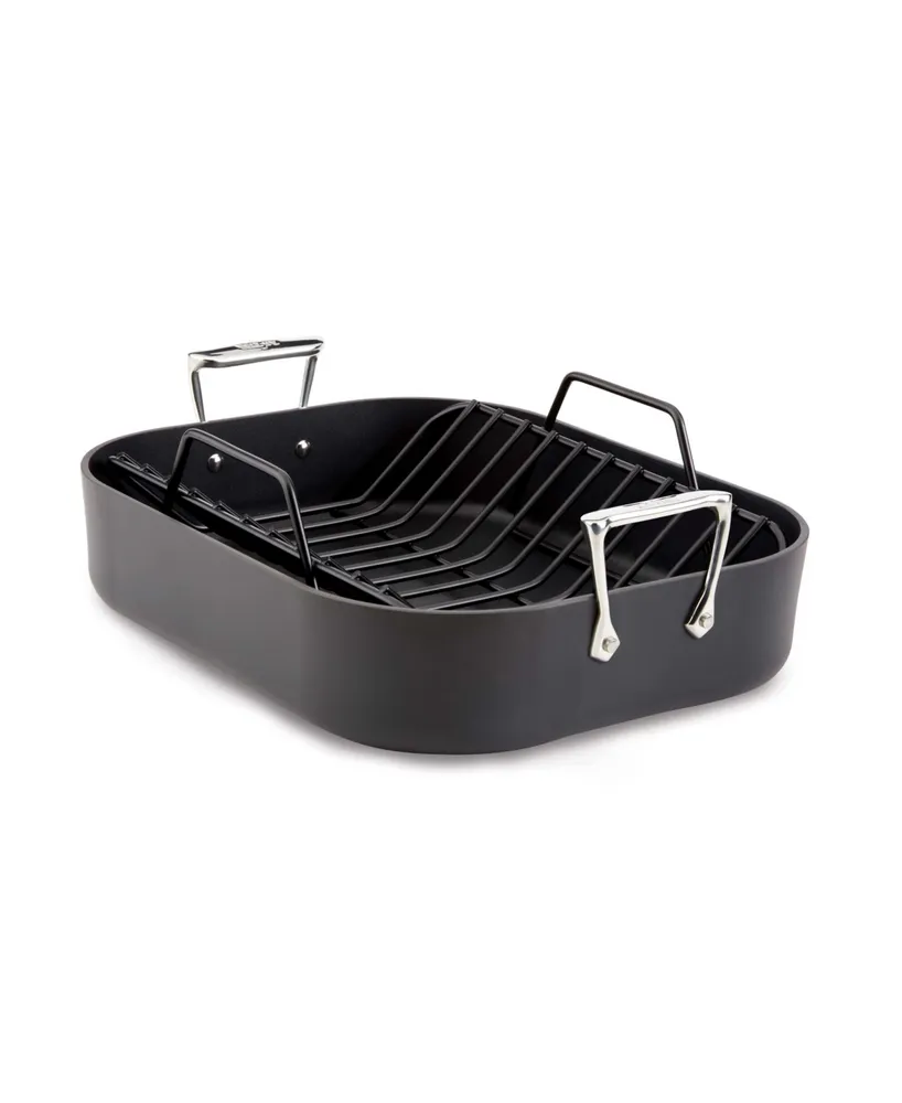 All-Clad HA1 Nonstick Hard Anodized Roaster with Rack Cookware