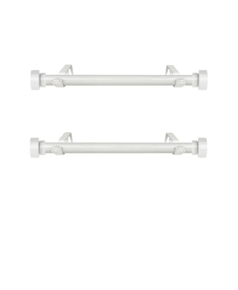 1" Side Curtain Rod 12-20" (Set of 2)