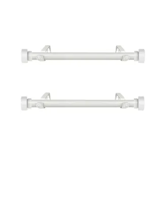 1" Side Curtain Rod 12-20" (Set of 2)