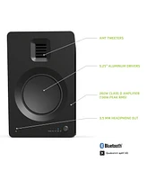 Kanto Tuk Premium Powered Bookshelf Speakers with Headphone Out, Usb Dac, Dedicated Phono Pre-amp, & Bluetooth - Pair