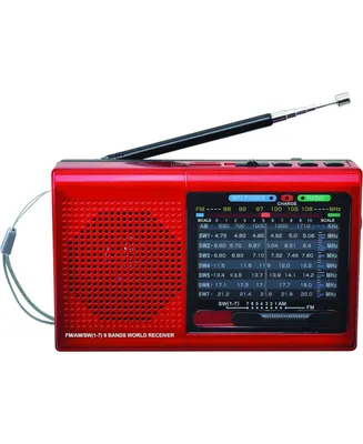 Supersonic Portable Am/Fm Radio - Black