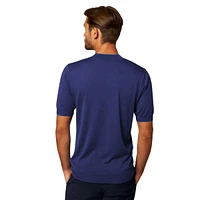 Bellemere New York Men's Essential Cashmere Silk Slim Fit T-Shirt - Consider Sizing Up for a Relaxed