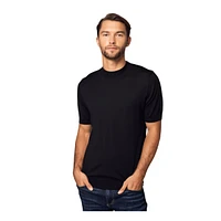 Bellemere New York Men's Essential Cashmere-Silk T-shirt