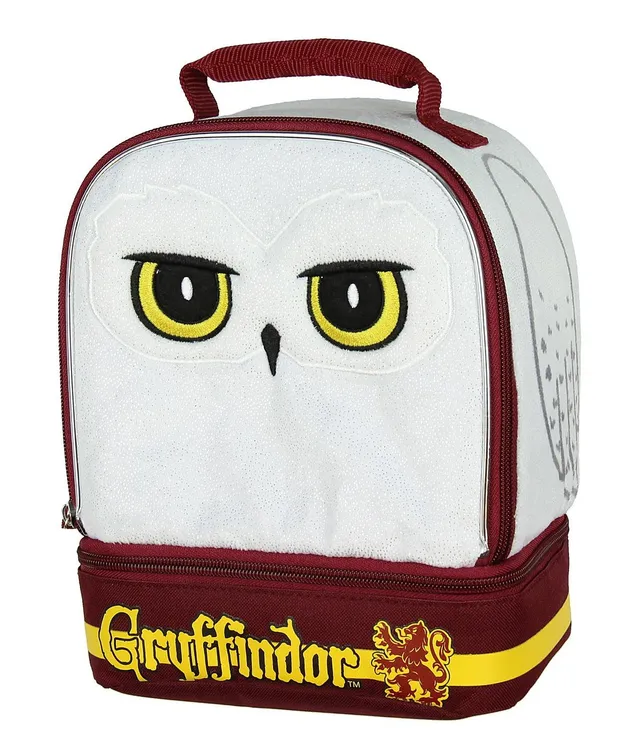 Harry Potter Hufflepuff Crest Dual Compartment Lunch Bag Tote 