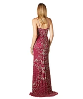 Women's Lara Beaded Tank Dress with Slit