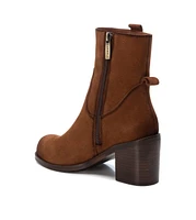 Women's Suede Block Heel Boots Carmela By Xti