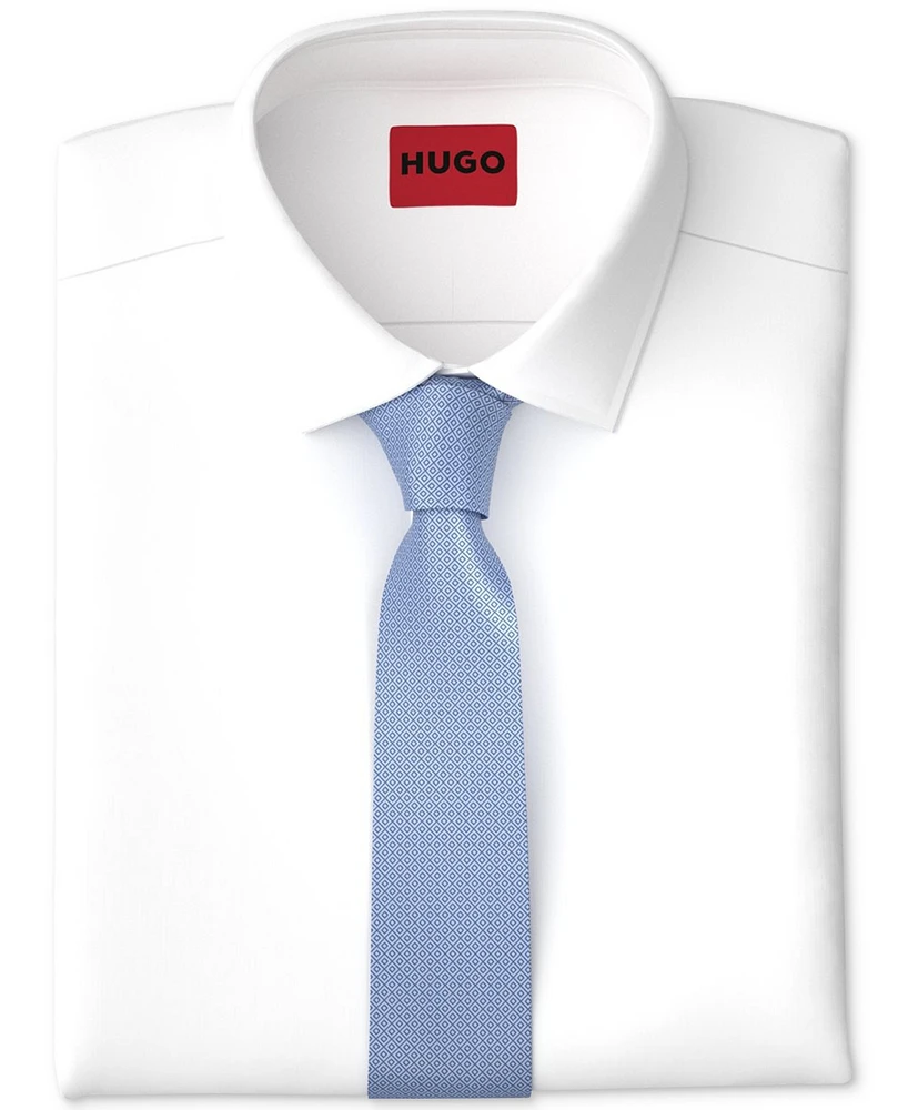 Hugo by Hugo Boss Men's Skinny Jacquard Tie