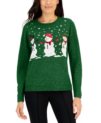 Karen Scott Women's Holiday Sweater, Created for Macy's