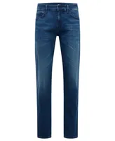 Boss by Hugo Boss Men's Supreme-Movement Extra-Slim-Fit Jeans