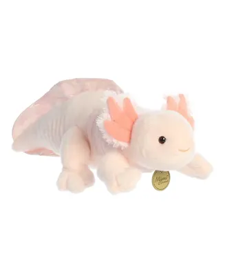 Aurora Large Axolotl Miyoni Realistic Plush Toy Pink 14"