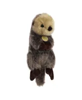 Aurora Medium Baby Sea Otter Miyoni Tots Adorable Plush Toy Brown 9.5"