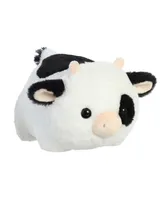 Aurora Medium Tutie Cow Spudsters Adorable Plush Toy White 10"