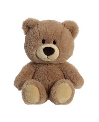 Aurora Large Hugga-Wug Bear Snuggly Plush Toy Taupe 13.5"