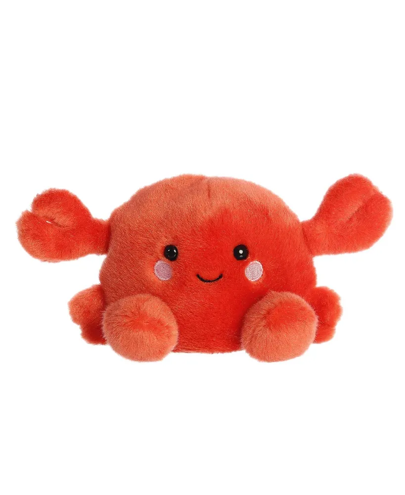 Aurora Mini Snippy Crab Palm Pals Adorable Plush Toy Red 5"