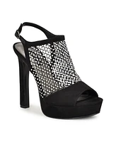 Nine West Women's Wohmah Embellished Stiletto Heel Dress Sandals