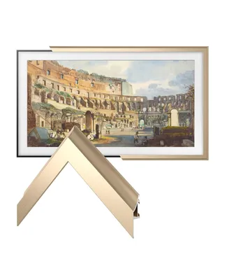 Deco Tv Frames 75" Alloy Scoop Customizable Frame for Samsung The 2021-2024
