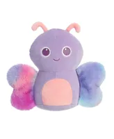 Aurora Small Squishy Hugs Butterfly Squishiverse Adorable Plush Toy Purple 9"