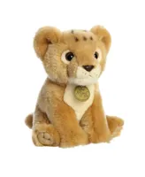 Aurora Small Lion Cub Miyoni Adorable Plush Toy Brown