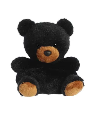 Aurora Mini Sleepy Bear Palm Pals Adorable Plush Toy Black 5"