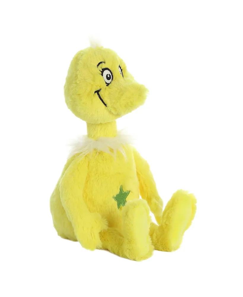 Aurora Medium Sneetch Dr. Seuss Whimsical Plush Toy Yellow 12"