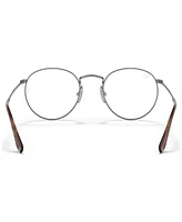 Ray-Ban Unisex Round Titanium Optics Eyeglasses, RB8247V
