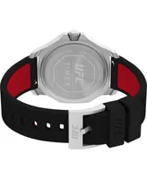 Timex Ufc Men's Reveal Analog Black Resin Watch, 41mm