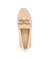 Guess Women's Isaac Slip On Flat Loafers with Hardware