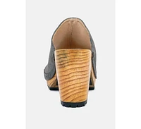 Jarrah Womens Suede Slide Sandals