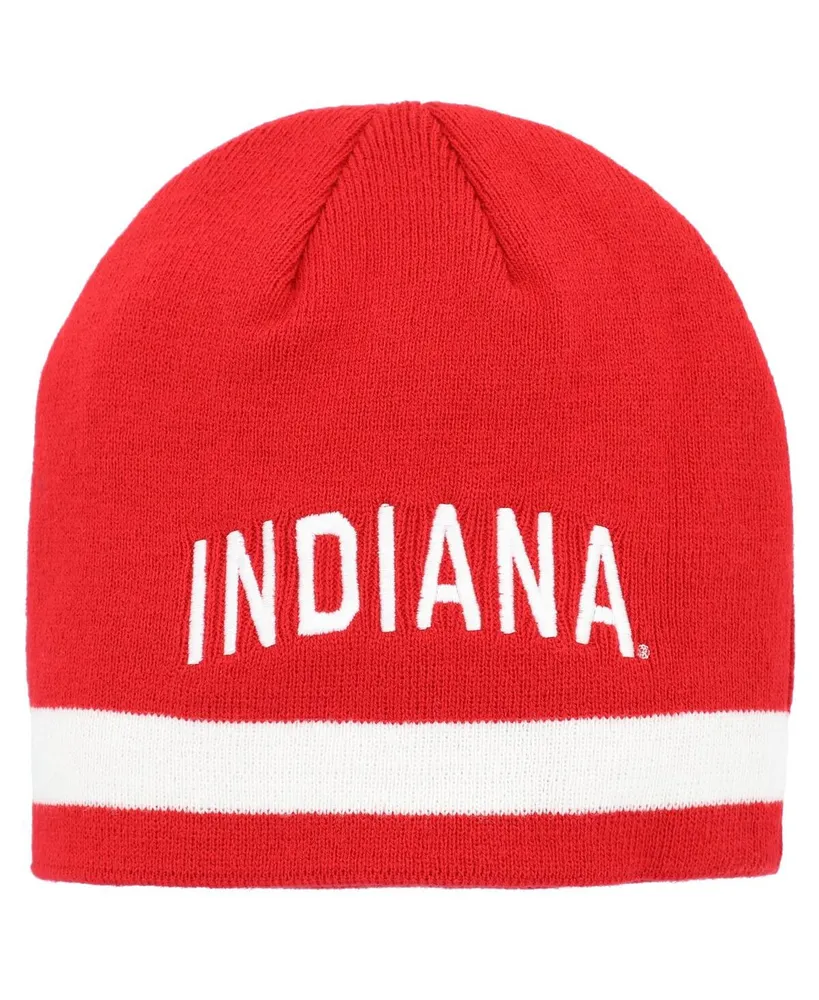 Men's adidas Crimson Indiana Hoosiers Wordmark Beanie