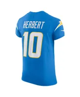 Men's Nike Justin Herbert Powder Blue Los Angeles Chargers Vapor F.u.s.e. Elite Jersey