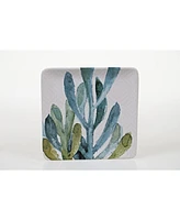 Certified International Cactus Verde 4-Pc. Square Dessert Plate