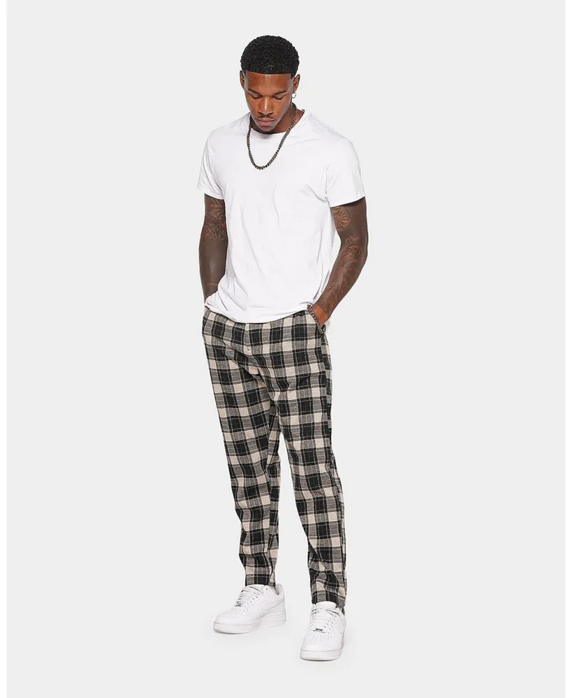 Xxiii Mens Isak Plaid Pants