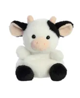 Aurora Mini Sweetie Cow Palm Pals Adorable Plush Toy White 5"