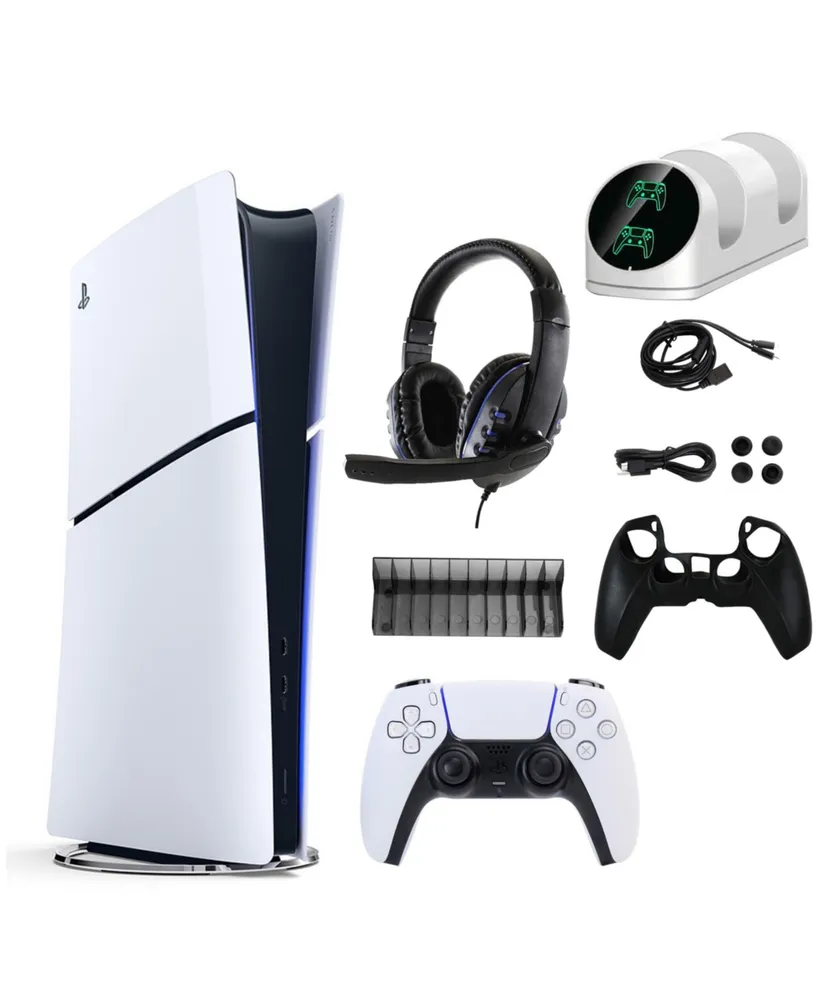 Playstation PS5 Slim Digital Console and Accessories Kit