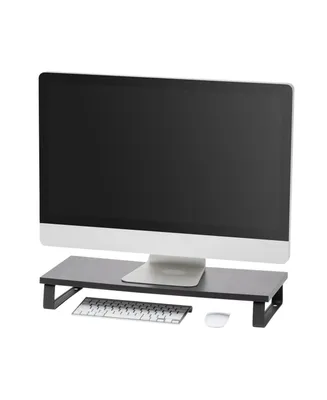 1 Tier Computer Monitor Stand, Black